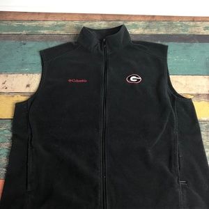 Georgia Bulldogs Columbia Fleece Vest
